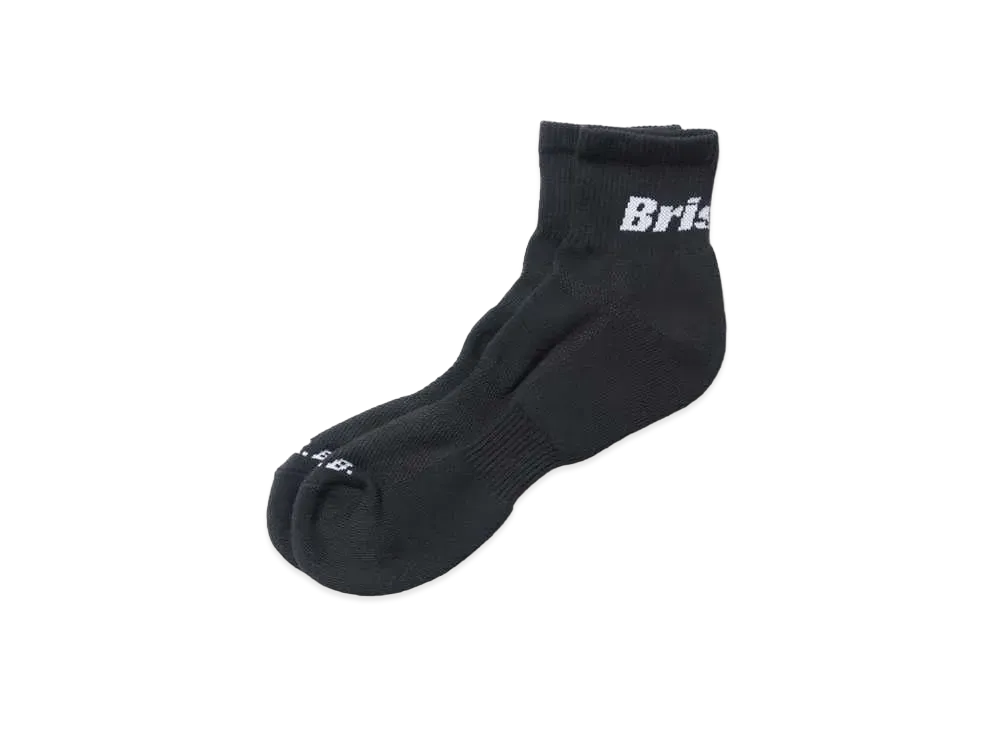 F.C.Real Bristol Authentic Logo Short Socks "Black"