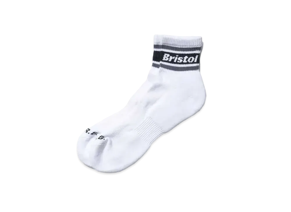 F.C.Real Bristol Line Short Socks "Gray"