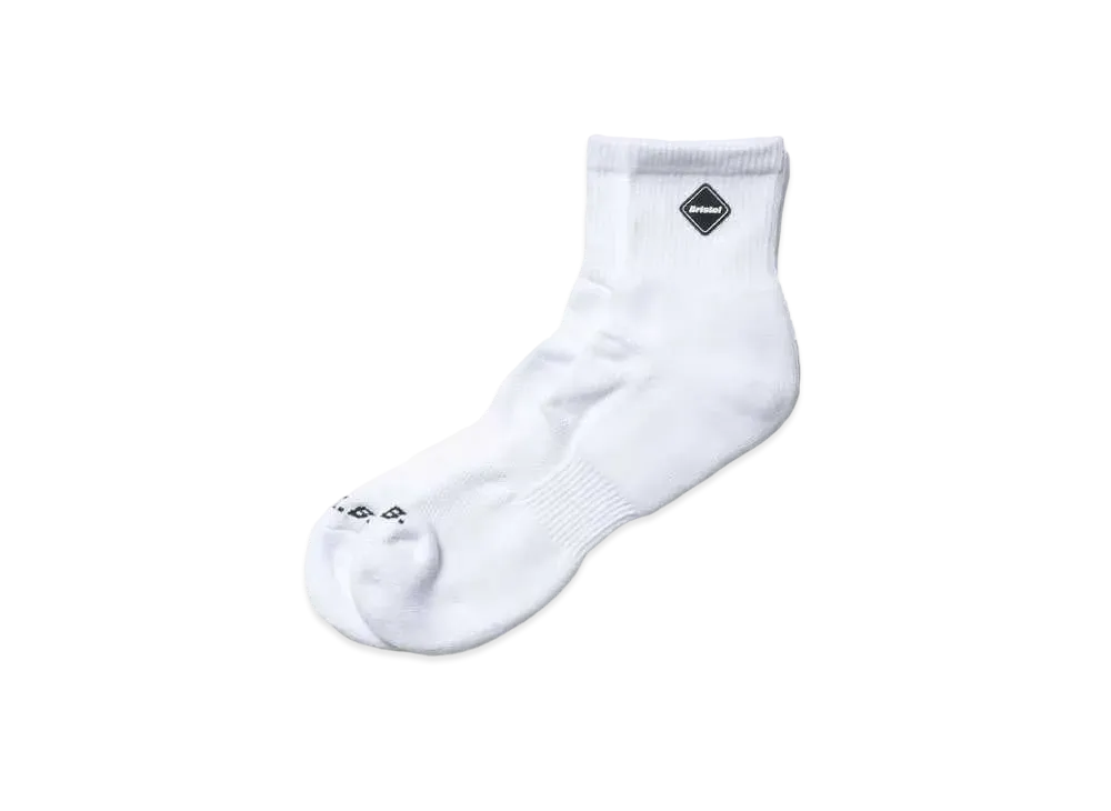 F.C.Real Bristol Emblem Short Socks "White"