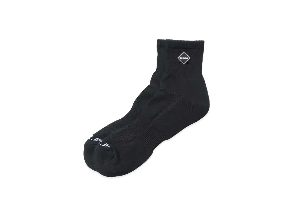 F.C.Real Bristol Emblem Short Socks "Black"
