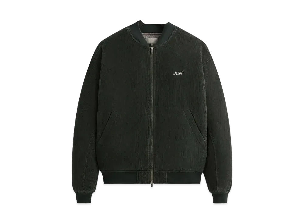 Kith Washed Corduroy Avery Bomber Jacket "Machine"