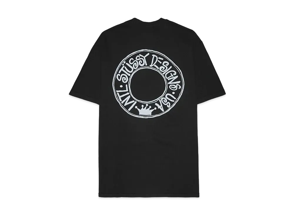 Stussy Buana Pigment Dyed Tee "Black" (FA24)