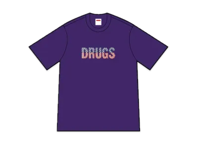 Supreme Drugs Tee "Purple"
