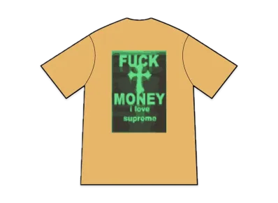 Supreme Fuck Money Tee "Mustard"
