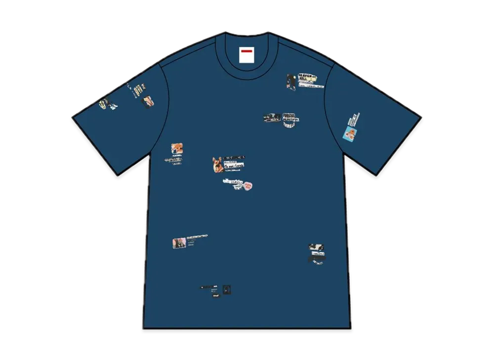 Supreme Upset Tee "Indigo"