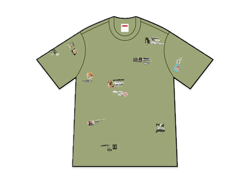 Supreme Upset Tee "Moss"