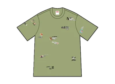 Supreme Upset Tee "Moss"