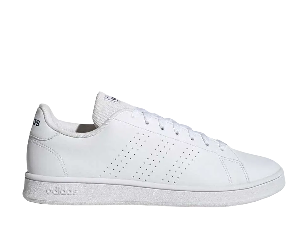 アディダス アドバンコート ベース ライフスタイル "フットウェアホワイト/シャドウネイビー"