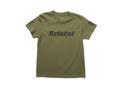 F.C.Real Bristol Authentic Logo S/S Tee (Kids) "Khaki"
