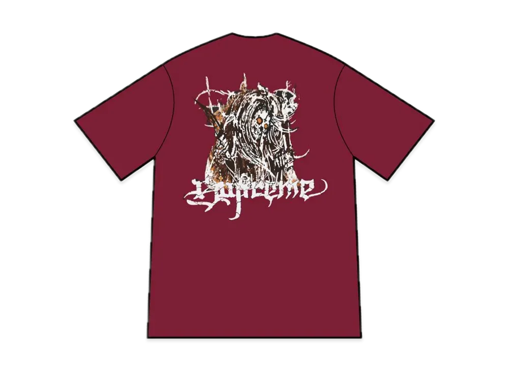 Supreme Satan Tee "Cardinal"