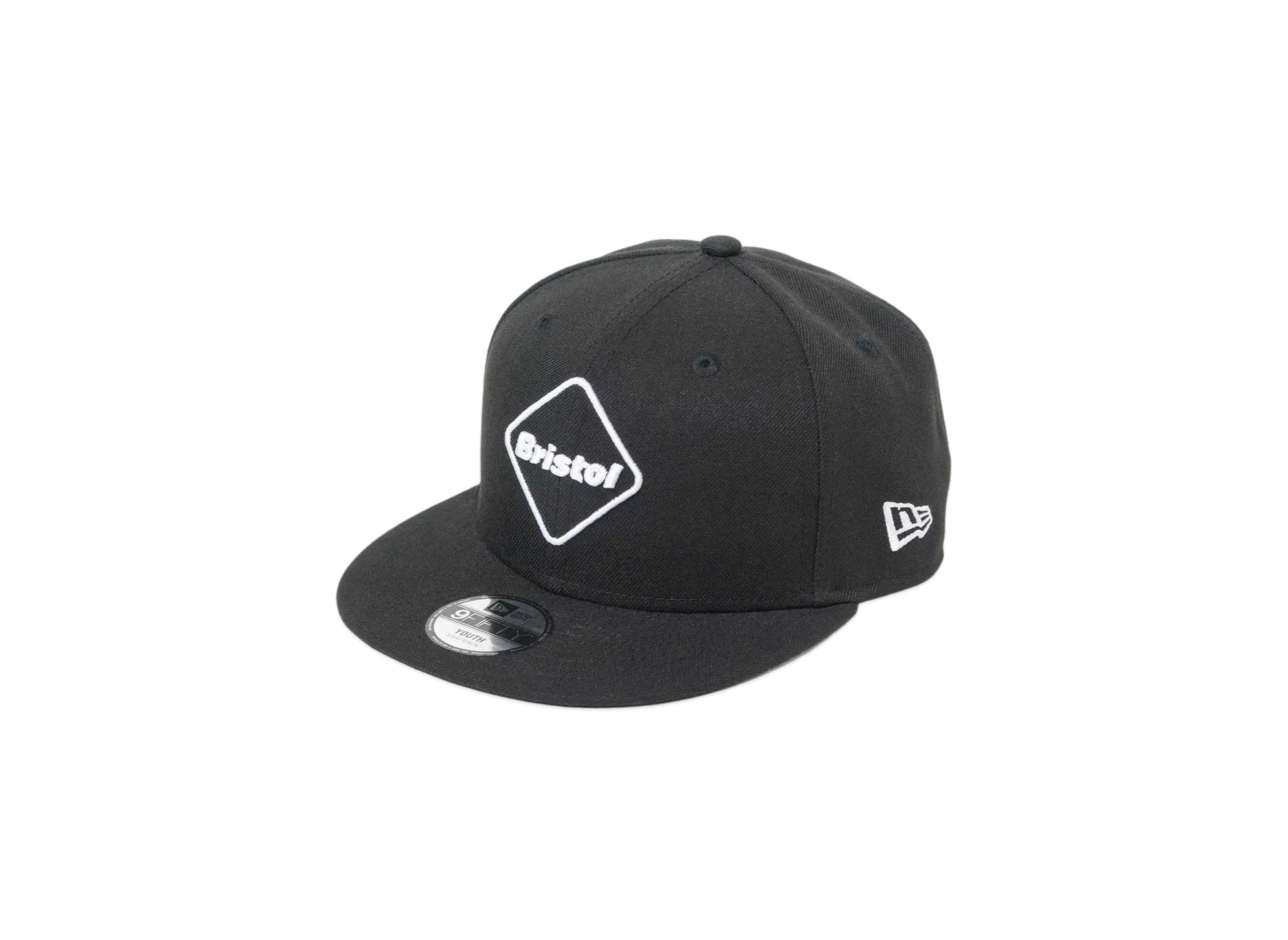 F.C.Real Bristol x New Era Emblem 9Fifty Snapback (Kids) "Black"