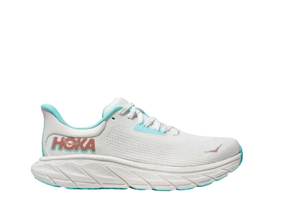 Hoka Women's Arahi 7 "Frost/Rose Gold"