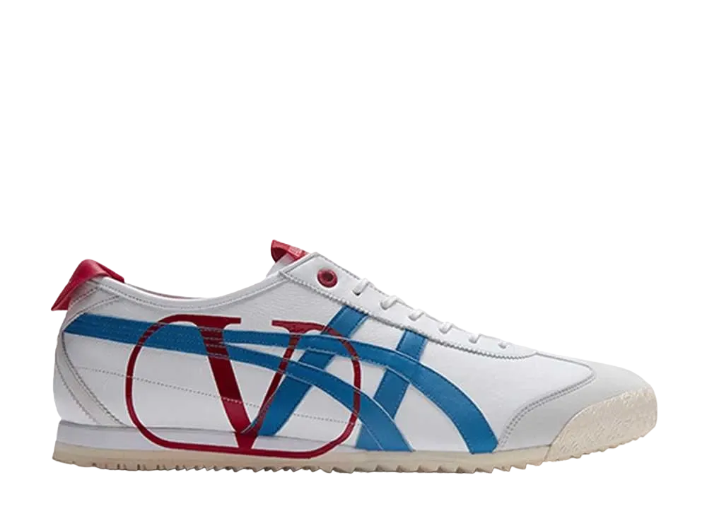 ヴァレンティノ ガラヴァーニ × オニツカタイガー メキシコ66 SD "ホワイト/ディレクトワールブルー"