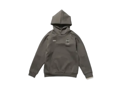 F.C.Real Bristol Tech Sweat Big Logo Hoodie (Kids) "Khaki"