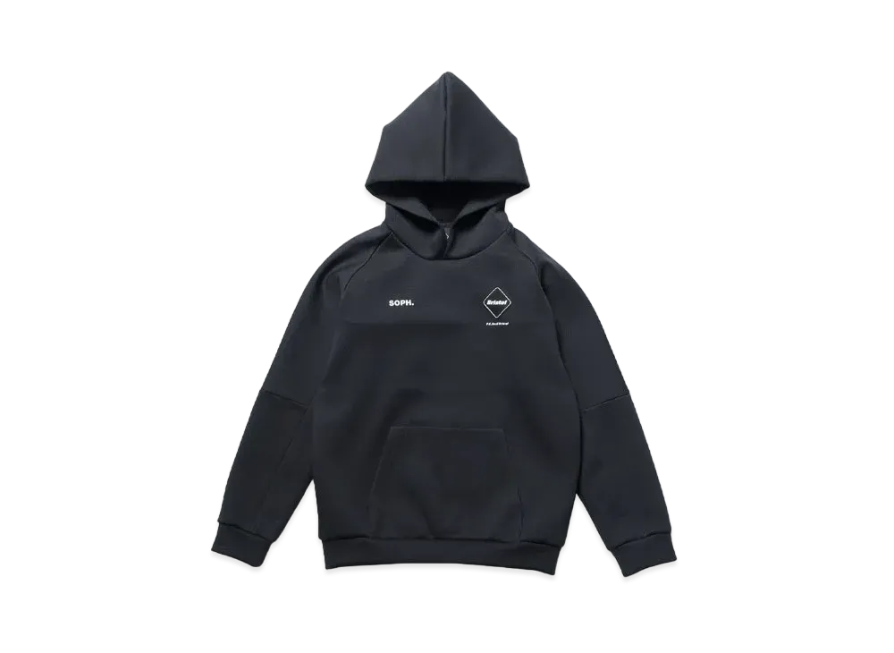 F.C.Real Bristol Tech Sweat Big Logo Hoodie (Kids) "Black"