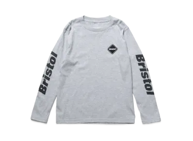 F.C.Real Bristol Authentic Logo L/S Tee (Kids) "Gray"
