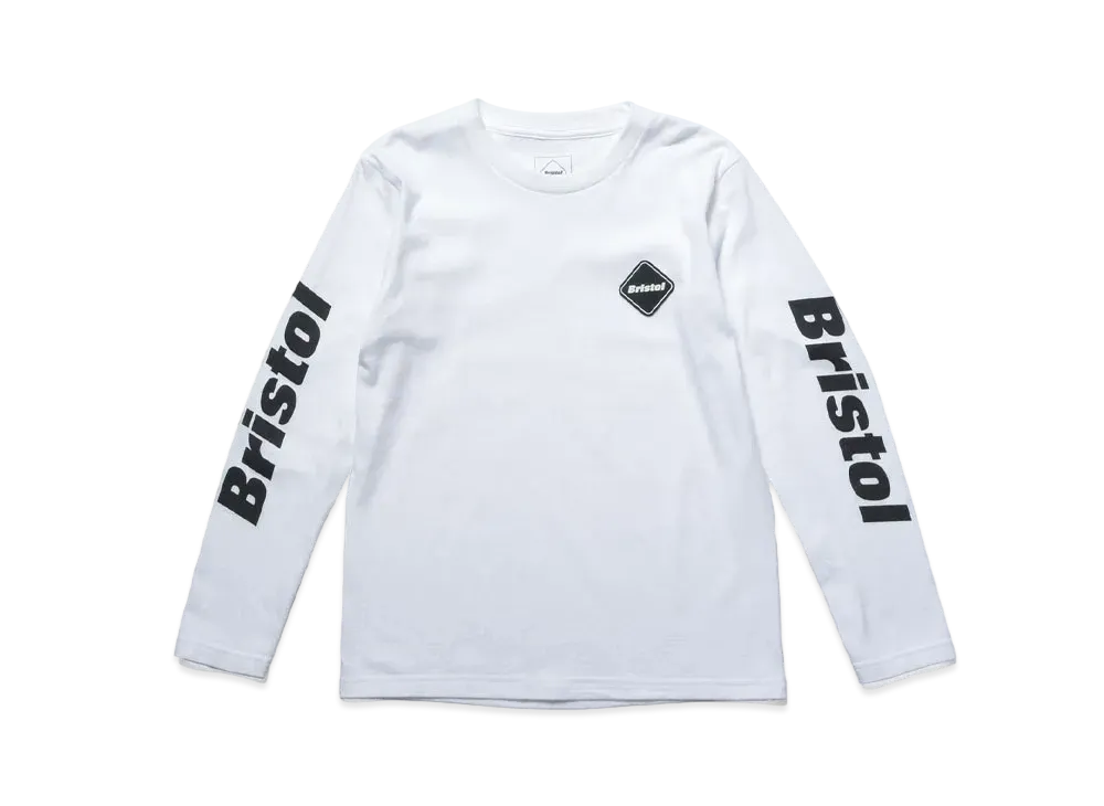 F.C.Real Bristol Authentic Logo L/S Tee (Kids) "White"