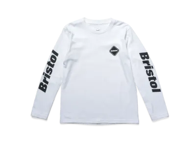 F.C.Real Bristol Authentic Logo L/S Tee (Kids) "White"