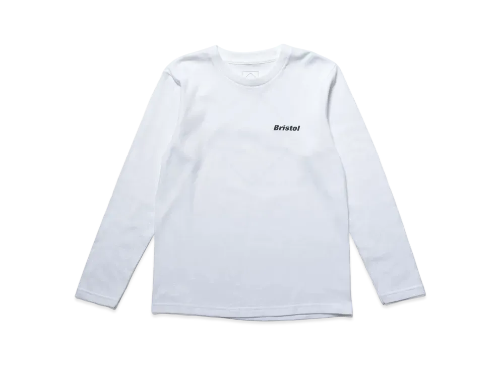 F.C.Real Bristol Emblem Logo L/S Tee (Kids) "White"