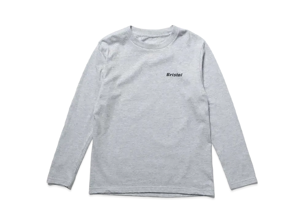 F.C.Real Bristol Emblem Logo L/S Tee (Kids) "Gray"