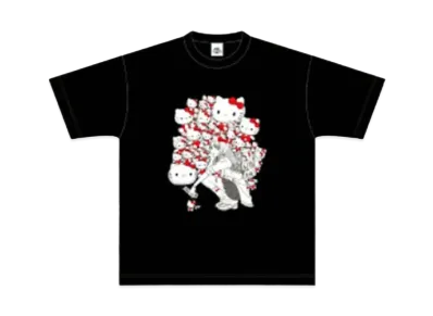 Sanrio x Junji Ito Gyal Tomie Rugged T-Shirt "Black"