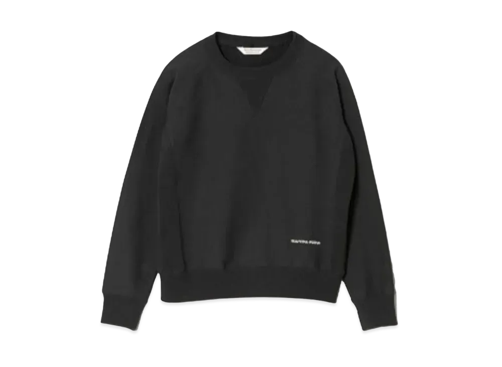 beautiful people Suvin Compact Sweat Pullover "Chacoal"