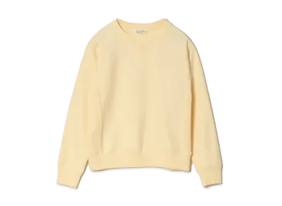 beautiful people Suvin Compact Sweat Pullover "Lemon"