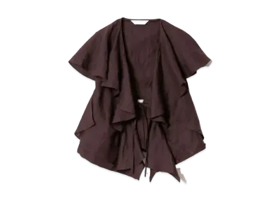 beautiful people Double-End Bed Linen Cloth Raffle Blouse "Plum"