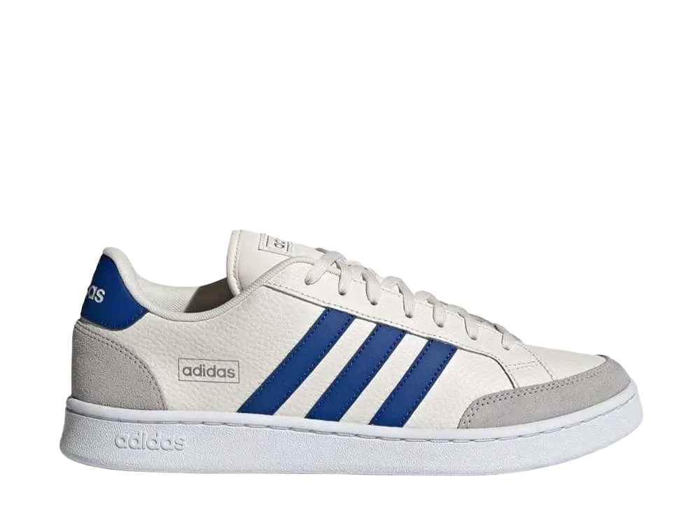 アディダス グランドコート SE U "チョークホワイト/チームロイヤルブルー/グレーツー"