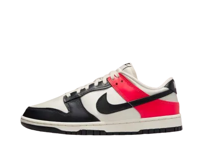 ナイキ ウィメンズ ダンク ロー "ブライトクリムゾン/ペールアイボリー/ブラック"