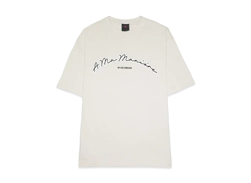 Jordan x A MA MANIÉRE Short Sleeve T-shirt "Light Orewood Brown"