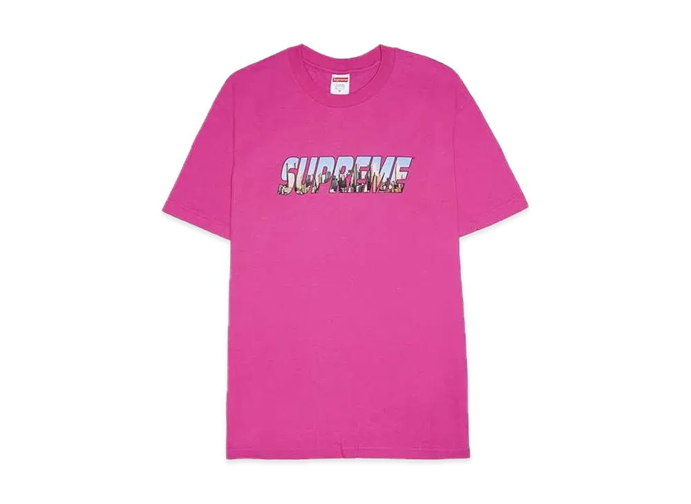 Supreme Gotham Tee "Magenta"