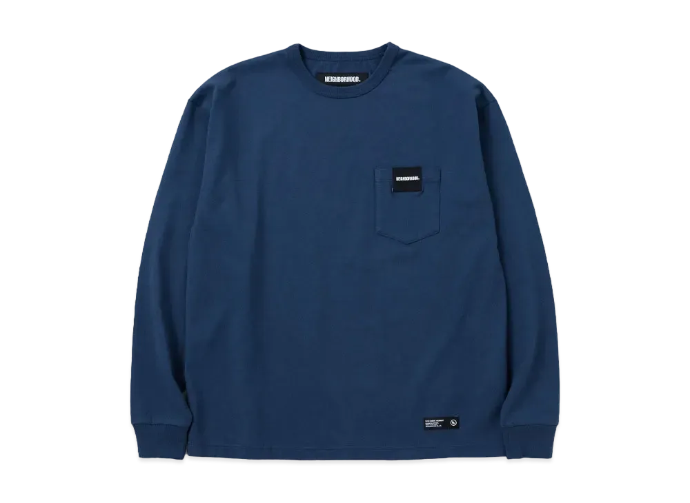 NEIGHBORHOOD Classic-P Crewneck LS "Navy"