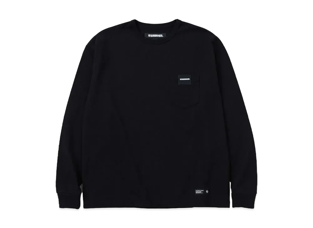 NEIGHBORHOOD Classic-P Crewneck LS "Black"