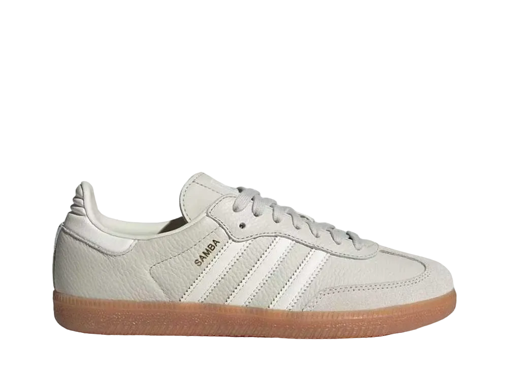 アディダスオリジナルス ウィメンズ サンバ OG "アルミニウム/チョークホワイト/ワンダーベージュ"