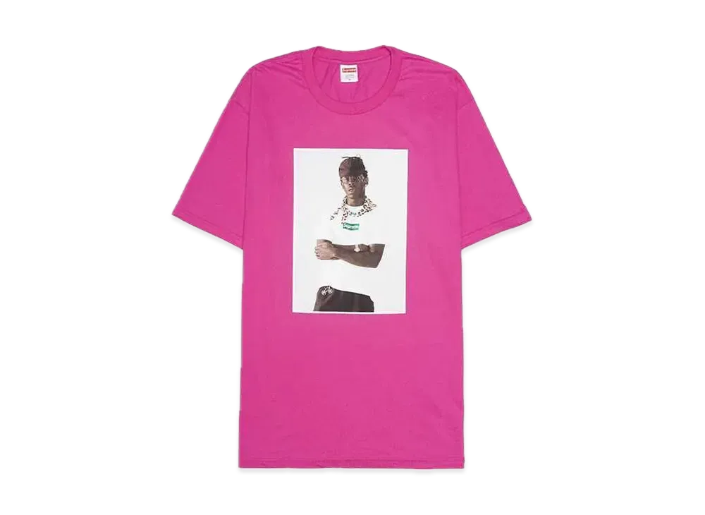 Supreme Tyler, The Creator Tee "Magenta"