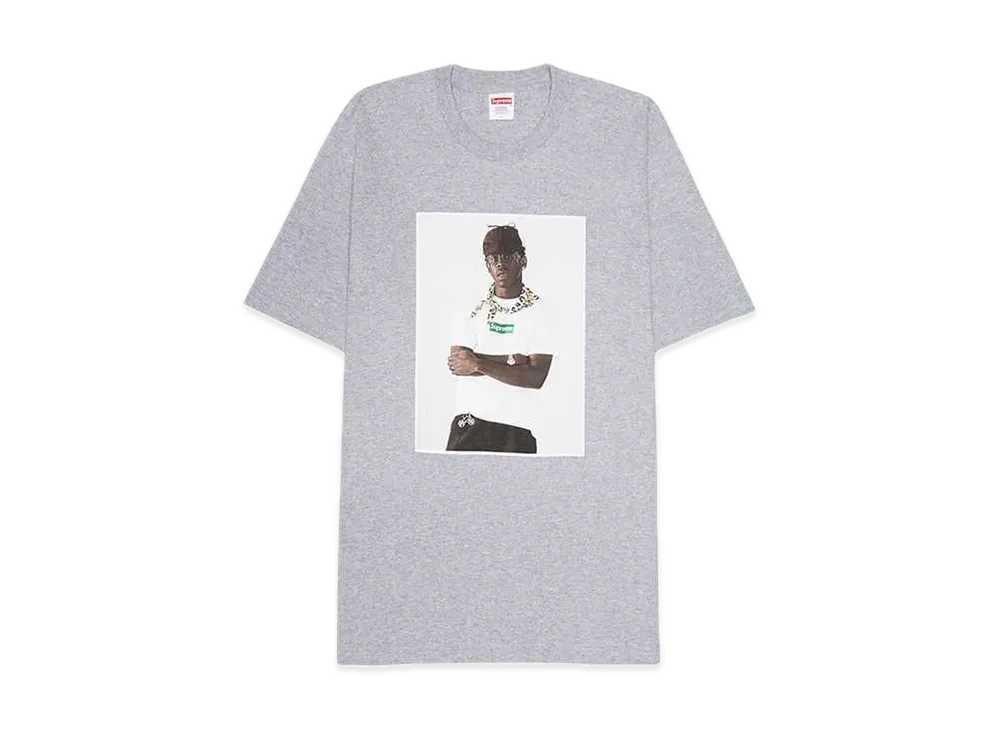 シュプリーム タイラーザクリエイター Tシャツ "ヘザーグレー"