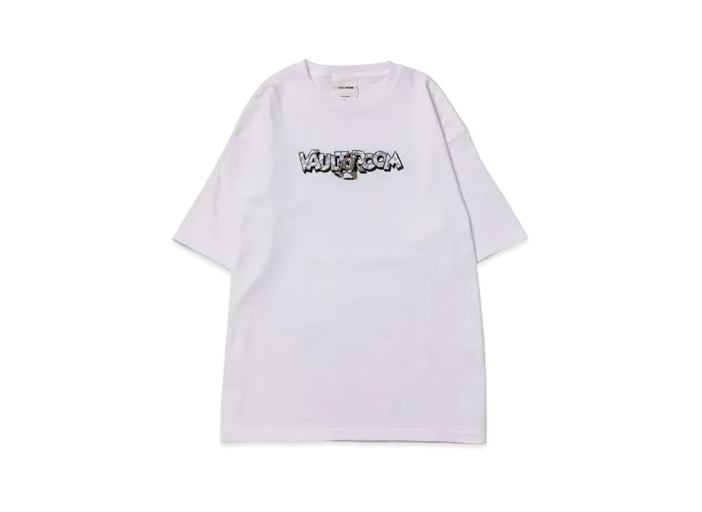VAULTROOM Camo Logo Tee "White"