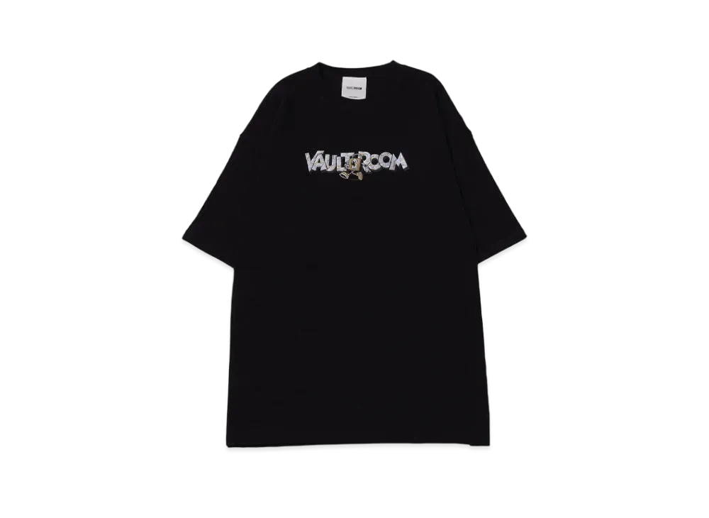 VAULTROOM Camo Logo Tee "Black"