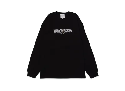 VAULTROOM Camo Logo Long Sleeve Tee "Black"