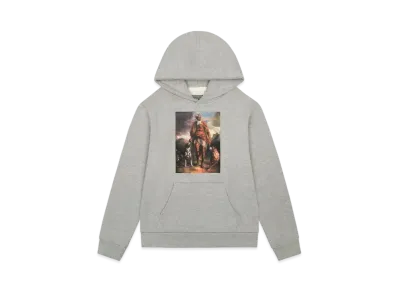 DENIM TEARS Black Lazarus Hoodie "Grey"