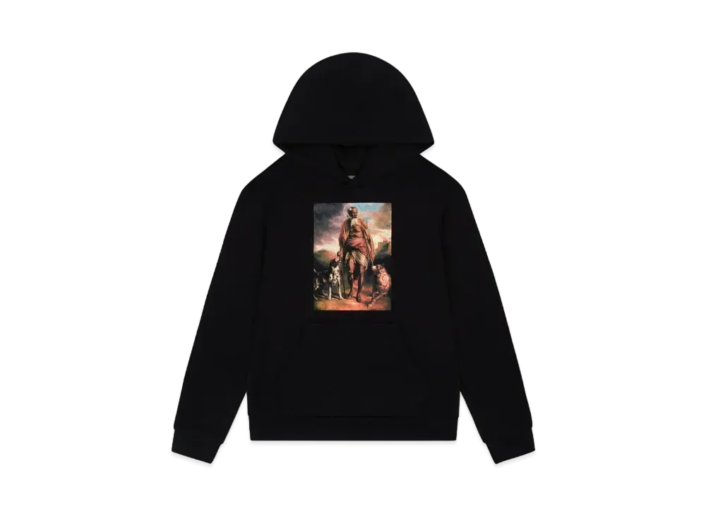 DENIM TEARS Black Lazarus Hoodie "Black"