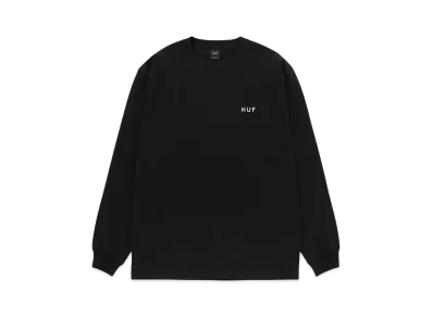 HUF OG Logo Long Sleeve Tee "Black"