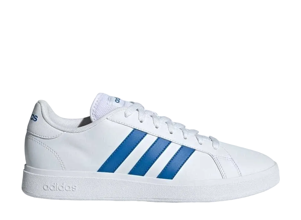 アディダス グランドコート TD ライフスタイル コート カジュアル "フットウェアホワイト/ブライトロイヤル"