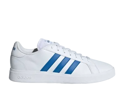 adidas Grandcourt TD Lifestyle Court Casual "Footwear White/Bright Royal"