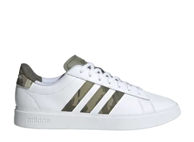 adidas Grandcourt 2.0 "Footwear White/Olive Straighter/Shadow Olive"