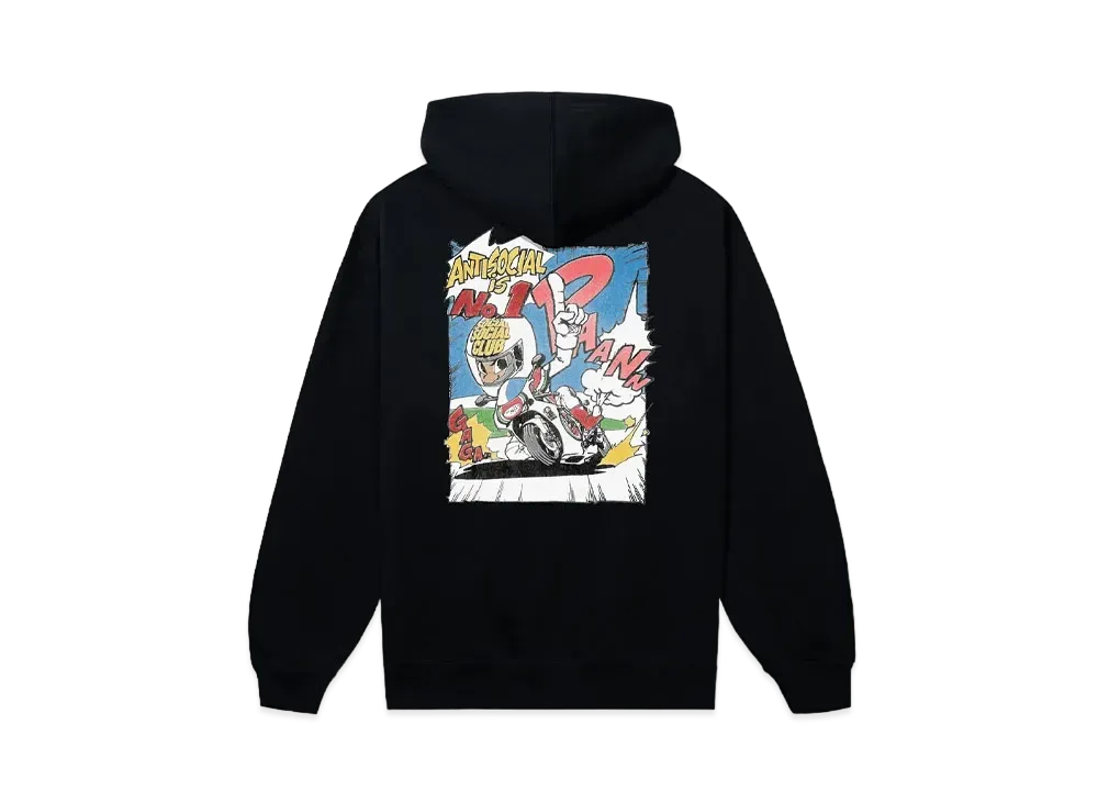 ANTI SOCIAL SOCIAL CLUB First Place Hoodie "Black"