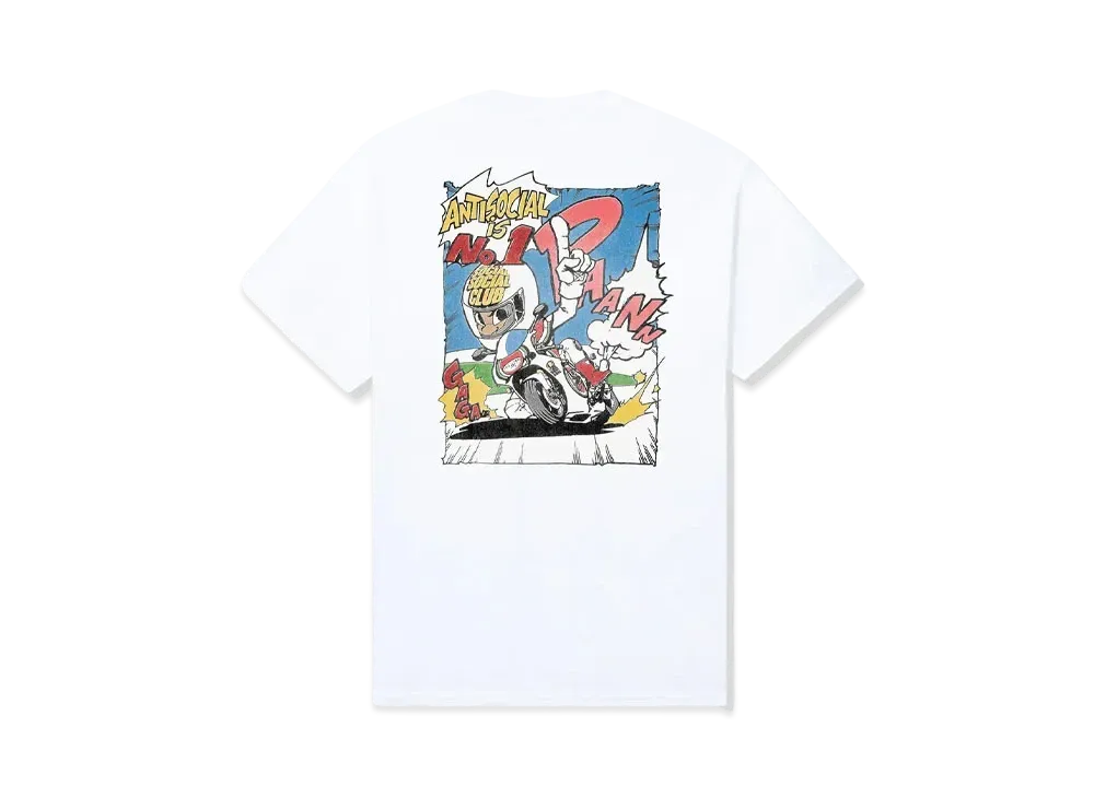 ANTI SOCIAL SOCIAL CLUB First Place Tee "White"