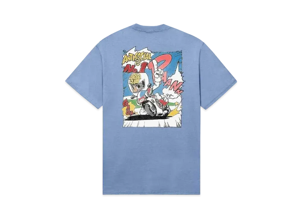 ANTI SOCIAL SOCIAL CLUB First Place Tee "Light Blue"