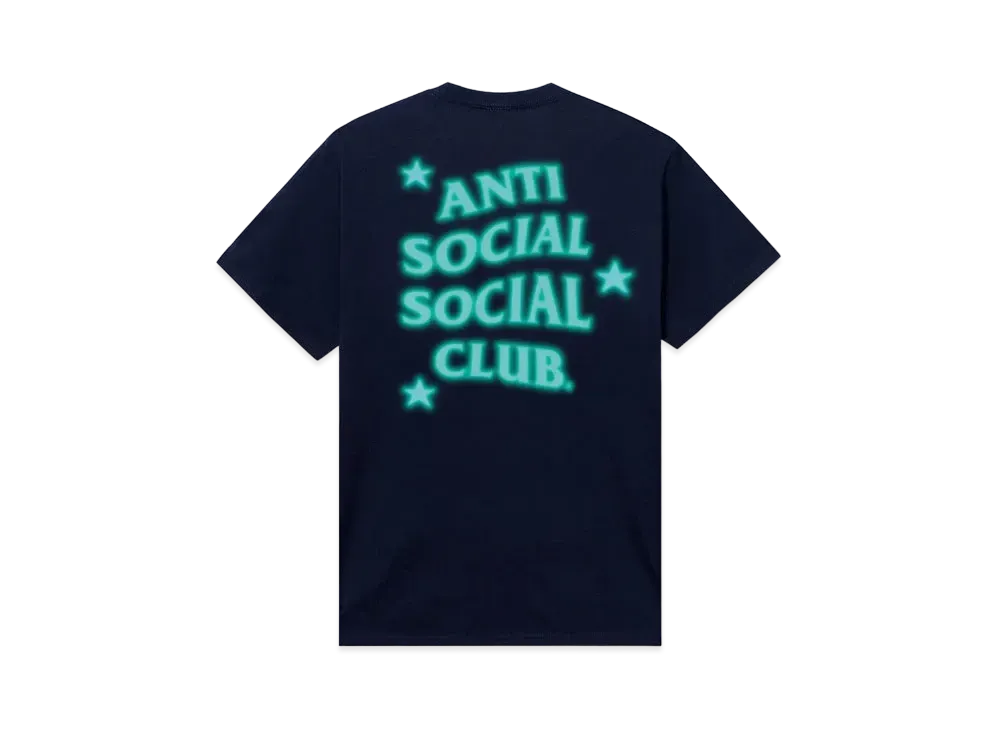 ANTI SOCIAL SOCIAL CLUB It's All A Blur Tee "Deep Navy"